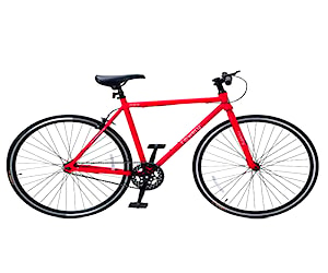 Bicicleta Urbana Hefesto Rojo 700C