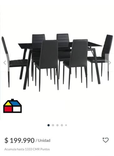 <p>Juego de comedor vidrio templado</p>