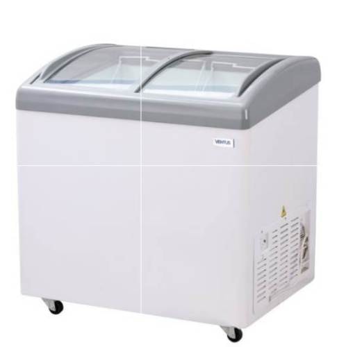 <p>Conservadora Tapa Vidrio Curvo Ctv-260C Ventus</p>