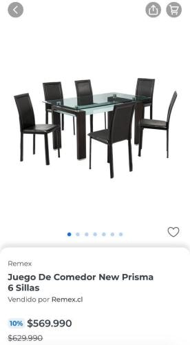 <p>Comedor 6 sillas</p>