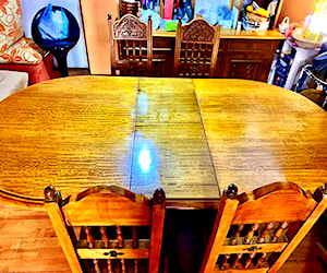 <p>Comedor antiguo 100% madera Eucaliptus</p>