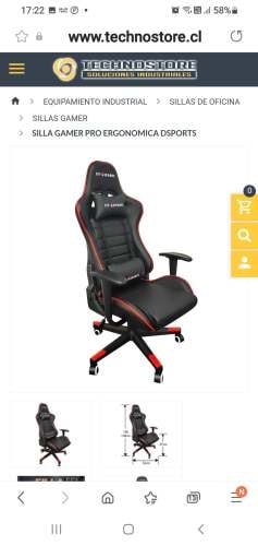 <p>Remato silla Gamer nueva</p>