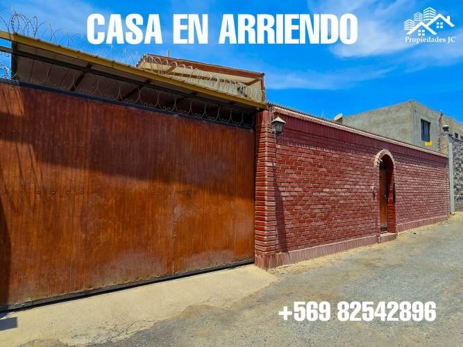 Arriendo Casa en Azapa 2 pisos remodelada