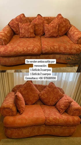 <p>Venta de dos sillones de 2 y 3 cuerpos</p>