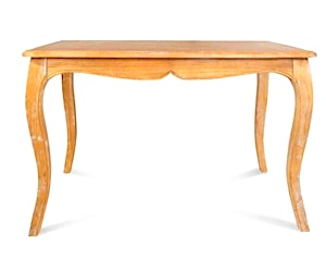 <p>Mesa comedor normando vintage madera natural Olmo</p>