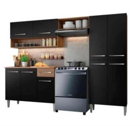 <p>Mueble de cocina VEKKAHOME (Despensa y mueble superior)</p>