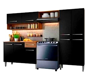 <p>Mueble de cocina VEKKAHOME (Despensa y mueble superior)</p>