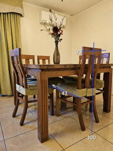 <p>Mesa Comedor ROBLE</p>