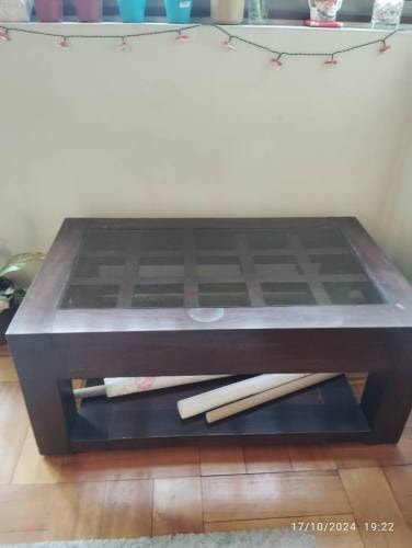 <p>Mesa de centro madera</p>