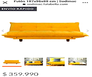 <p>Futon nuevo  1.5 plazas</p>