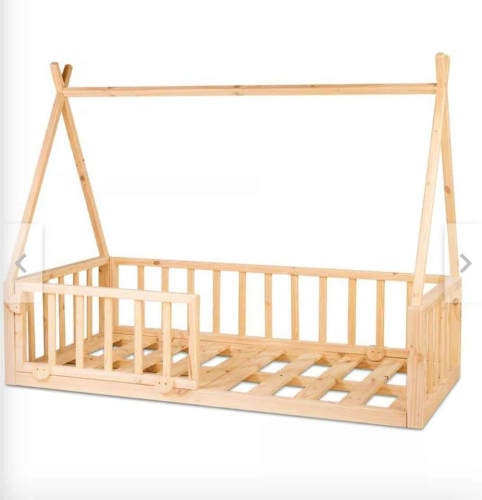 <p>Cama Montessori modelo Tipi 1 1/2 plaza con colchón</p>