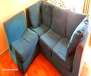 <p>Sillón 3 cuerpos con cojines</p>