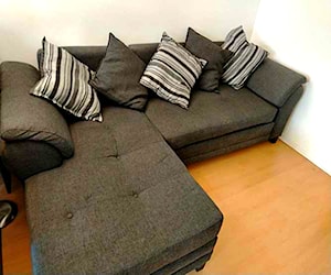 <p>Sillón seccional gris</p>