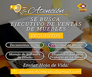 <p>Se Busca Ejecutivo de Ventas de Muebles</p>