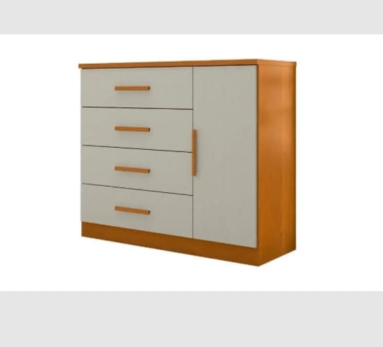 <p>COMODA CON PUERTA ARENA CARAMELO ZANZINI</p>
