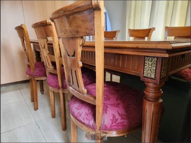 <p>Comedor 6 Sillas // Estilo Luis XV</p>