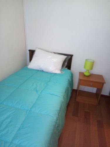 <p>Arriendo pieza amoblada para mujer en dpto. interior</p>