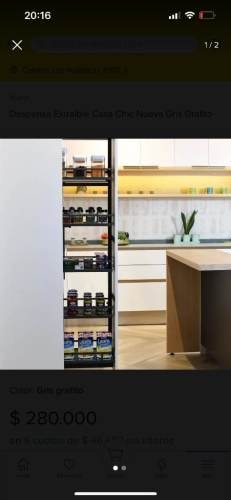 <p>Despensa Casa Chic nueva sin uso</p>