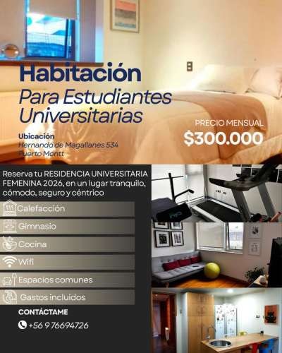 <p>Residencia Universitaria Femenina en Puerto Montt</p>